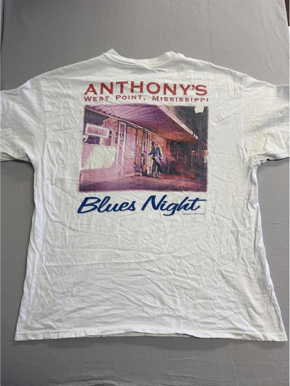 Anthony's Market T-shirt West Point Mississippi Blues Night